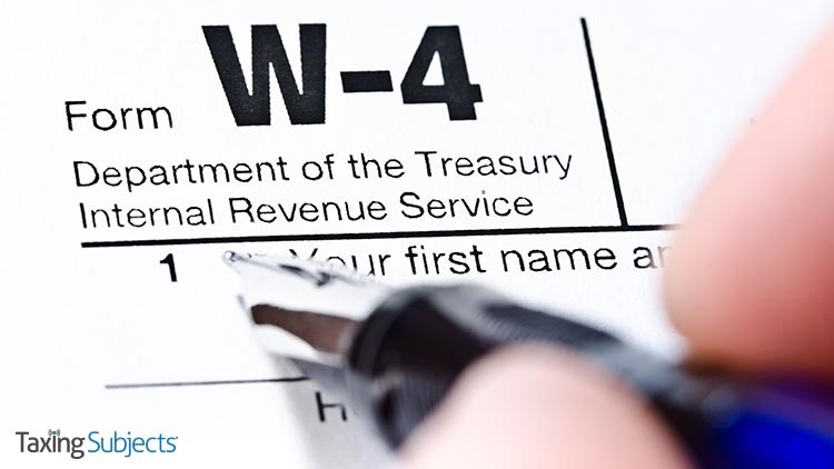 IRS Releases Reworked Form W-4